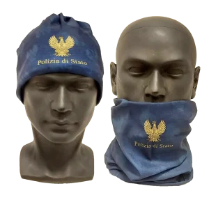 SCONTO POLIZIA Collare con fantasia multiuso Polizia di Stato