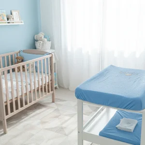 Coprifasciatoio con Ricamo 100% Cotone