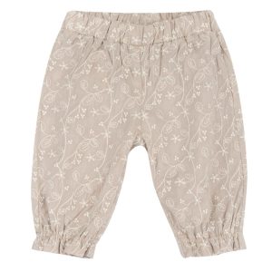 Pantalone Lungo Beige con Ricami – Chicco