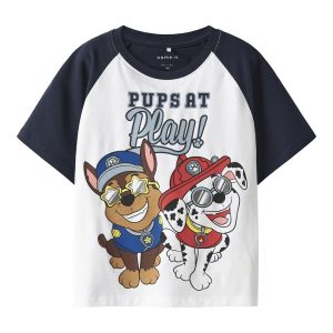 T-SHIRT M/C PAWPATROL B.CO – NAME IT