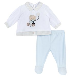 COMPLETO MAGLIA M/L ELEFANTE E PANTALONE LUNGO C.STE – CHICCO
