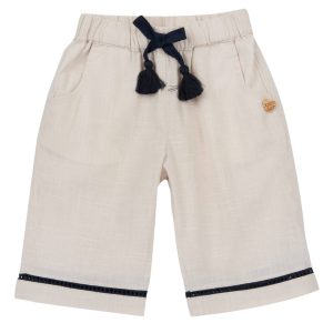 Pantaloni Lunghi Lino Beige – Chicco