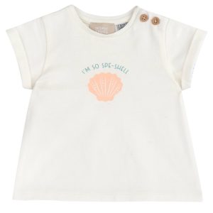 T-shirt M/C B.ca con Conchiglia Rosa – Chicco