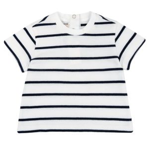 T-SHIRT M/C RIGATA BLU – CHICCO