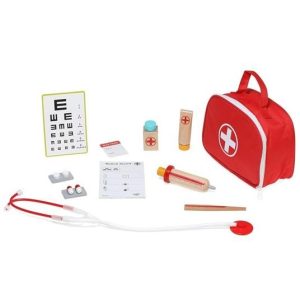 VALIGETTA DOTTORE CON ACCESSORI IN LEGNO – KIOKIDS