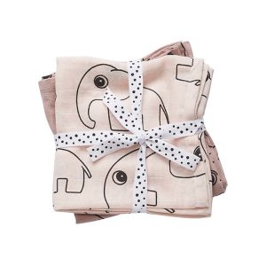 Set 2 Teli Antirigurgito Contour, Rosa Cipria 70×70 – Done By Deer