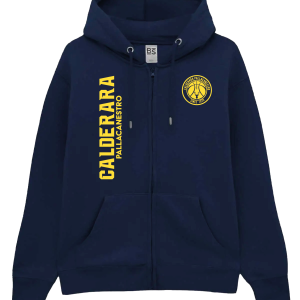 Felpa con zip e cappuccio da bambino Calderara