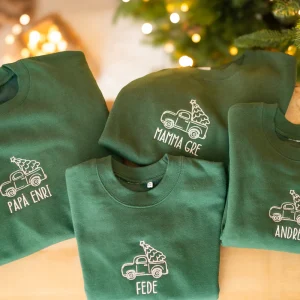 Felpa "Xmas" Set Famiglia