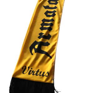 Sciarpa leggera sublimatica con frange