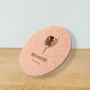 Set Sottobicchieri in sughero personalizzati