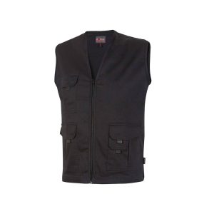 Gilet da lavoro Upower Chica in cotone elasticizzato leggero | Primavera Estate