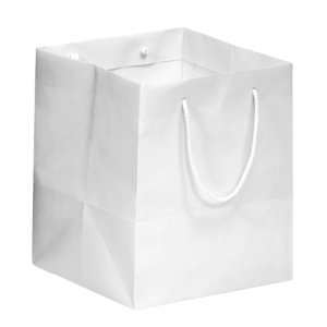 Gourmet in carta patinata platino manico cotone