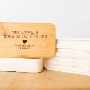 Portapranzo personalizzato per le Maestre