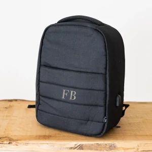 "SECURE" Zaino Porta Computer 15" con ricamo personalizzato