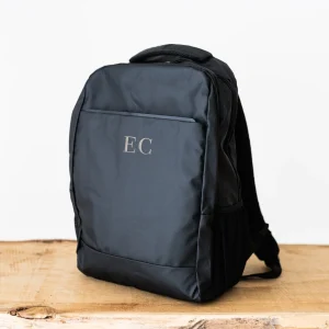 "ALPHA" Zaino Porta Computer 15" con ricamo personalizzato