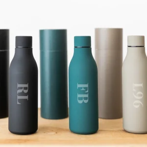 "EARTH" Borraccia Termica Soft Touch con incisione laser