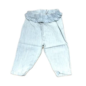 Jeans in Cotone Dirkje Neonata con Bustino in Volant