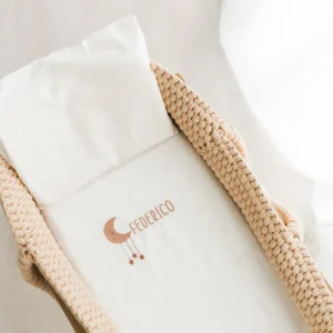 Set Lenzuola personalizzato Culla e Carrozzina (3 pezzi)