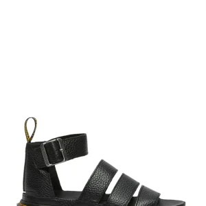 Sandalo Donna Black Milled Nappa Nero