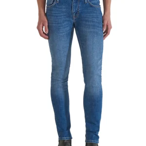 Jeans Slim Uomo Ozzy Tapered Fit Blu