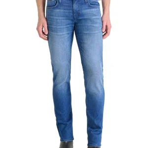 Jeans Slim Uomo Ozzy Tapered Fit Blu