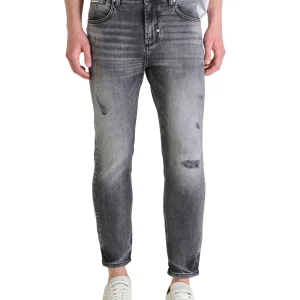 Jeans Slim Uomo MMDT00272-FA7505889000 Nero