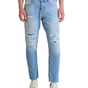 Jeans Slim Uomo MMDT00289-FA7001407010 Blu