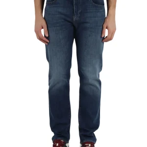 Jeans Slim Uomo Blu
