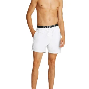 Shorts Mare Uomo Medium Double Wb Bianco
