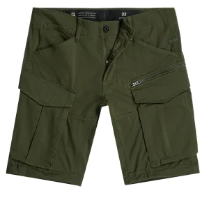 Bermuda Cargo Uomo Rovic Zip Verde