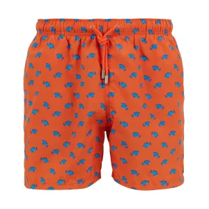 Shorts Mare Uomo Arancione