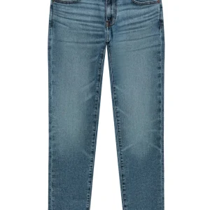 Jeans Slim Uomo Sax Zip Rev Blu