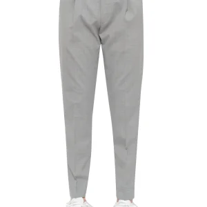 Pantalone Casual Uomo il cappello Grigio