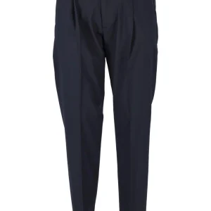 Pantalone Casual Uomo il cappello Blu