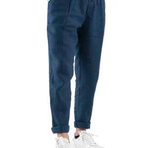 Pantalone Casual Uomo Blu