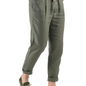 Pantalone Casual Uomo Verde