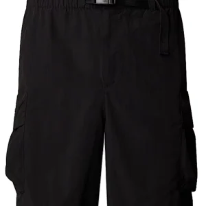 Bermuda Cargo Uomo Cargo Pocket Nero