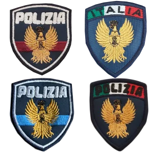 SCONTO POLIZIA Patch scudetto Polizia