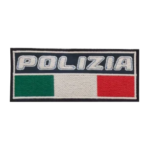 SCONTO POLIZIA Patch Polizia bicolore