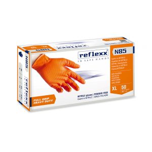 Guanti monouso in nitrile Reflexx N85 50 pz.