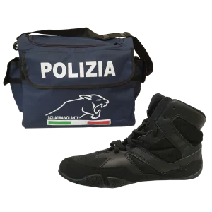 SCONTO POLIZIA Borsa fitness + Scarpa Fighting