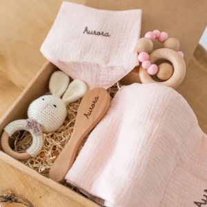 Set Regalo Nascita Coniglietto - Personalizzato