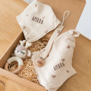 Set Regalo Nascita "Arcobaleno"