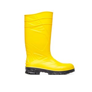 Stivale protettivo in mescola speciale di Pvc / gomma nitrilica Devil S5 Src Giallo