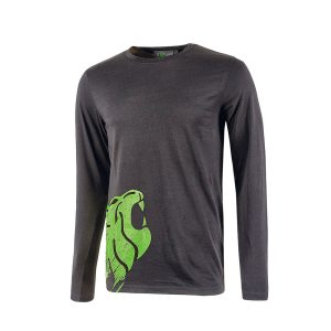 T-Shirt manica lunga Upower Alien 100% cotone