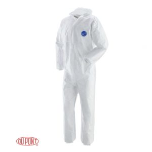Tuta Monouso c/cappuccio in Tyvek Dupont 500 Xpert Tipo 5-B 6-B