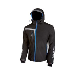 Giacca da lavoro Upower Quick in softshell traspirante antivento e idrorepellente