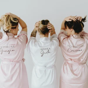 Vestaglia Sposa personalizzata