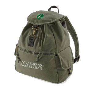 Zaino verde militare ANA ALPINI